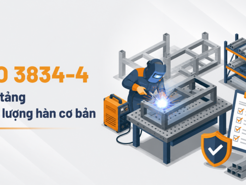 Tiêu chuẩn ISO 3834-4 là gì? Yêu cầu chất lượng cơ bản cho hàn nóng chảy kim loại