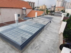 Công trình giếng trời mở 100% biên hoà đồng nai