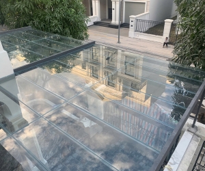 Mái sảnh vinhomes Quận 9