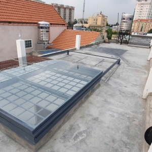 Công trình giếng trời mở 100% biên hoà đồng nai