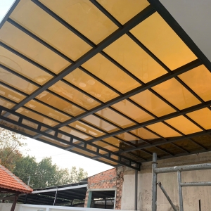 Mái hiên polycarbonas 10li phan thiết bình thuận