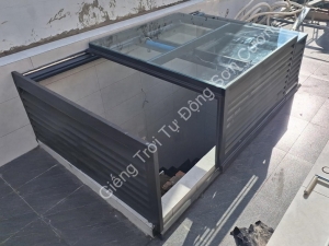 Giếng trời kết hợp đường lên sân thượng