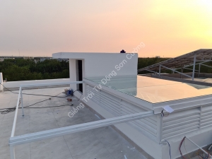Giếng trời mở 100% diện tích ô chờ
